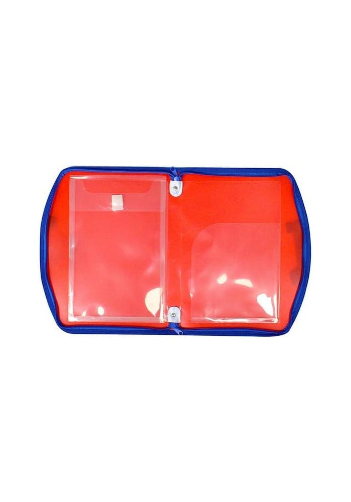 DAISO Colorful Art Bag - Red - Image 3